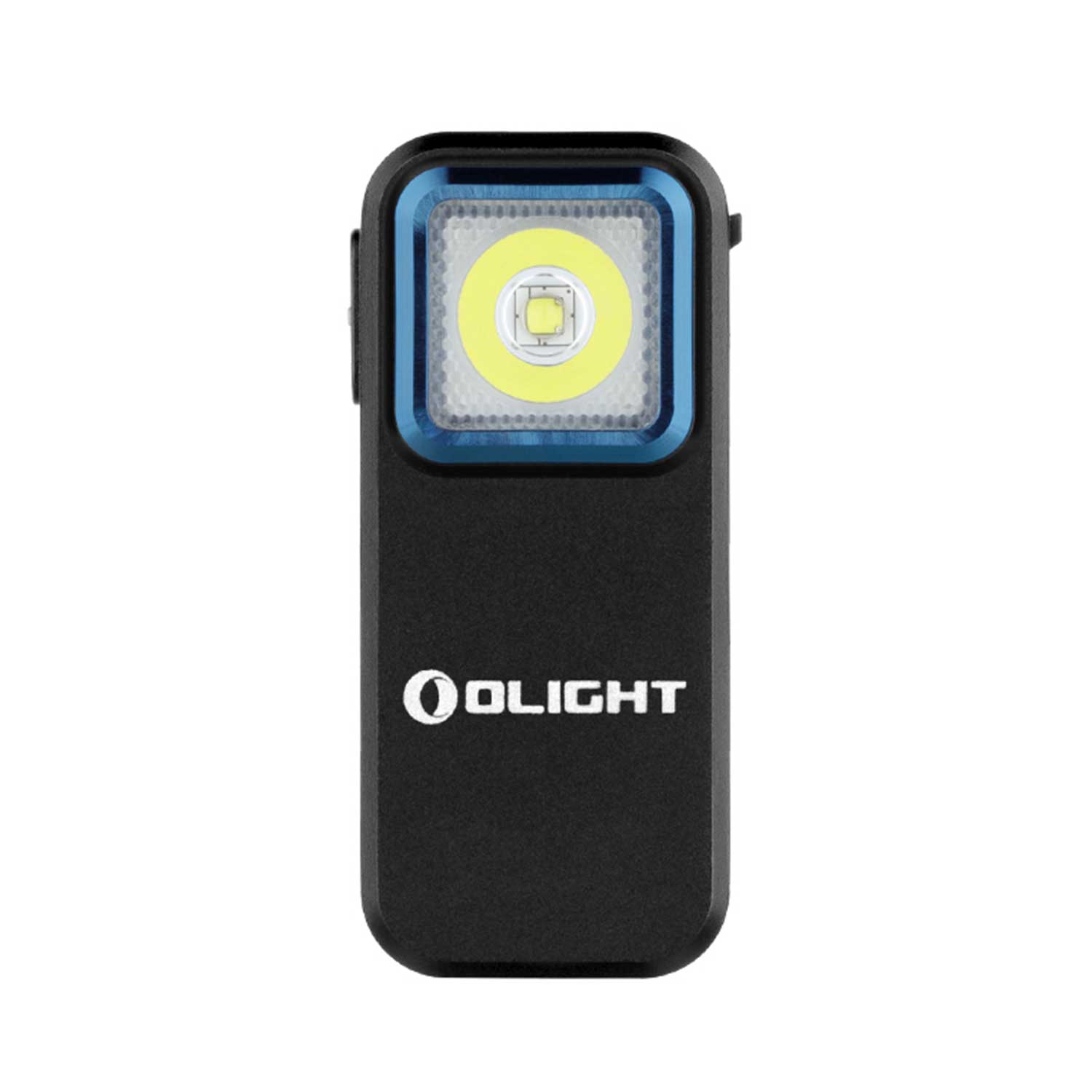 Olight Oclip – Multifunktionslampe mit Clip, Magnet, Rotlicht, USB-C (schwarz)