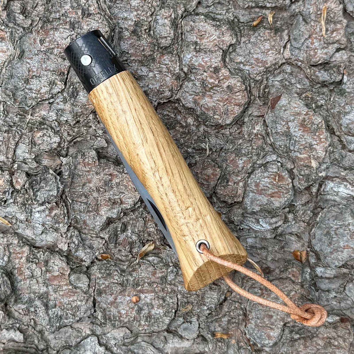 Opinel Neo6 Opiflex – französisches Taschenmesser mit Holzgriff in 3 Varianten – Detailansicht