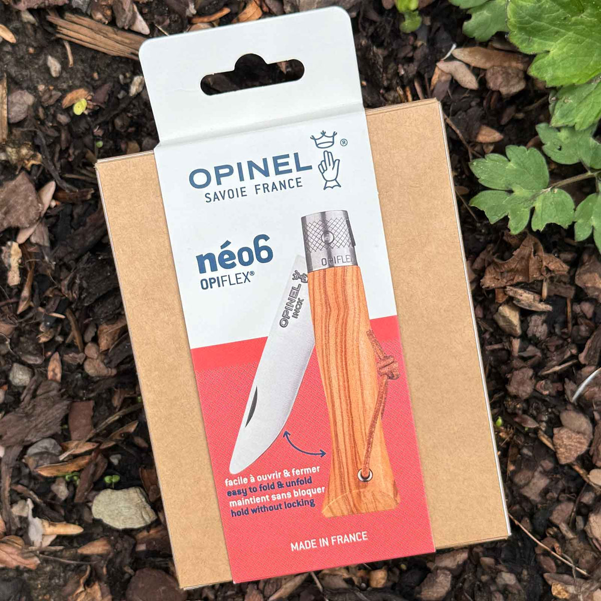 Opinel néo6 Taschenmesser - Ansicht Verpackung
