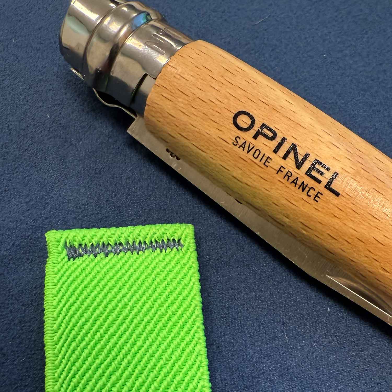 Opinel Picnic Plus – 4-teiliges Picknick- und Campingbesteck Set mit Etui – Detailansicht