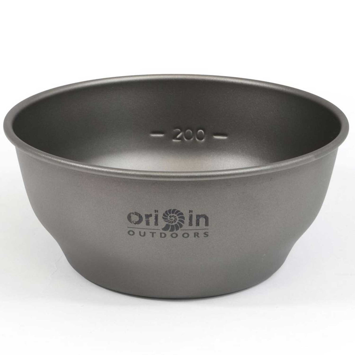 Origin Outdoors Titan Schüssel 400 ml – Ultraleicht und Robust – Detailansicht