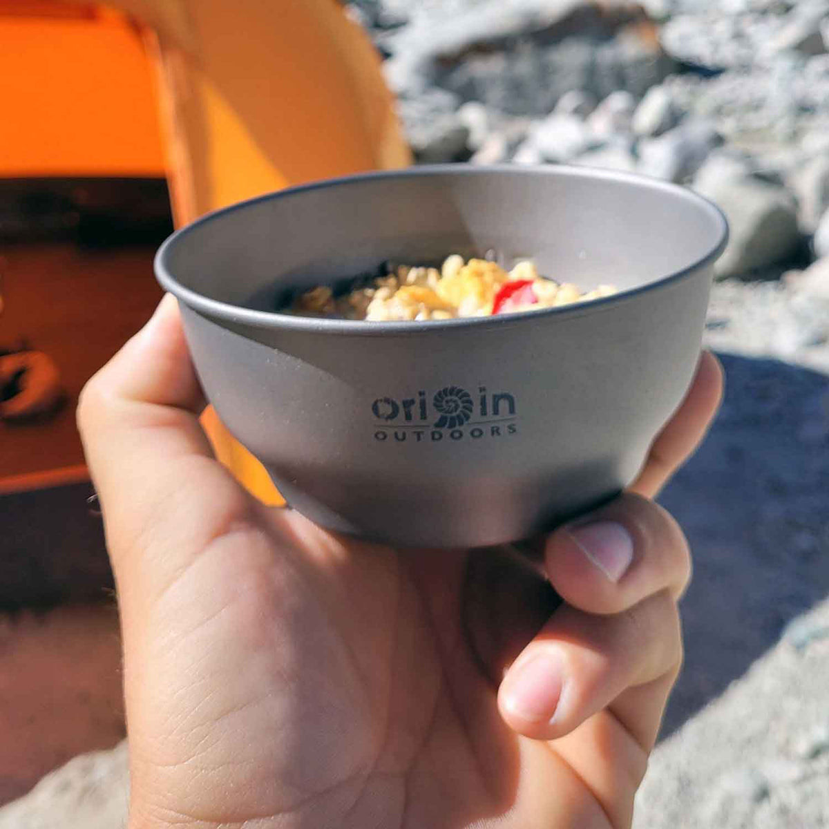 Origin Outdoors Titan Schüssel 400 ml – Ultraleicht und Robust