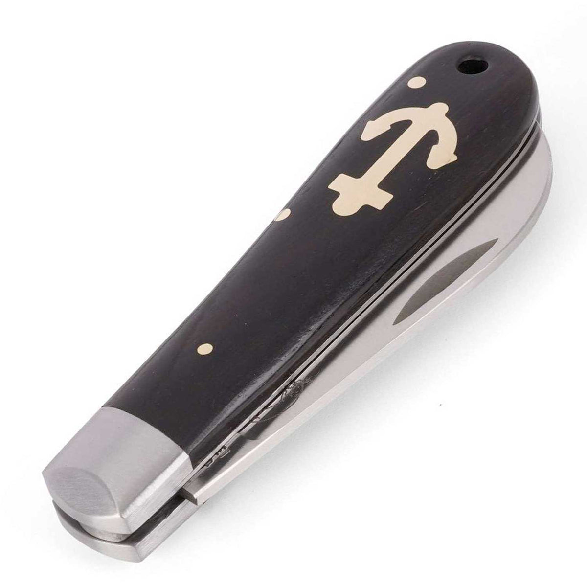 Otter Ankermesser Grenadill klein – Taschenmesser mit 70 mm Sheepfoot-Klinge