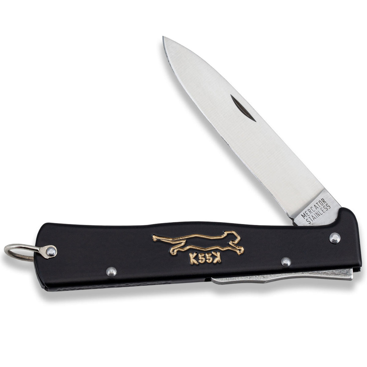 Otter Mercator K55K Katze Taschenmesser Kohlenstoff-Stahl C75 (10-426 rg K)