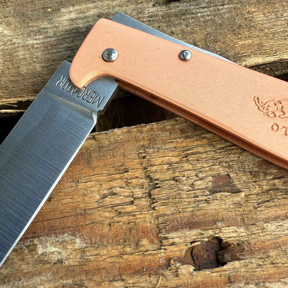 Otter Mercator Kupfer Taschenmesser (10-626 rg) – Detailansicht