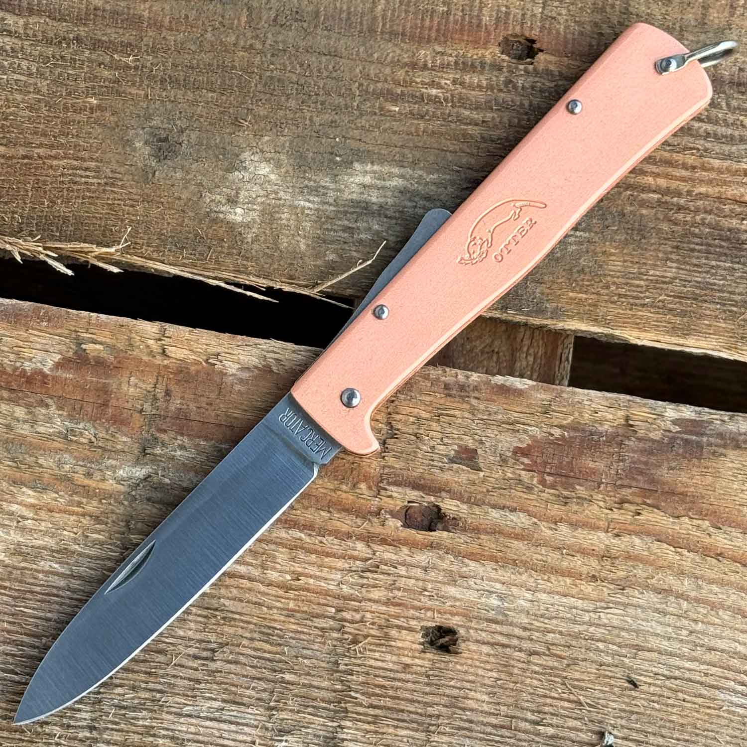 Otter Mercator Kupfer Taschenmesser (10-626 rg) – Detailansicht