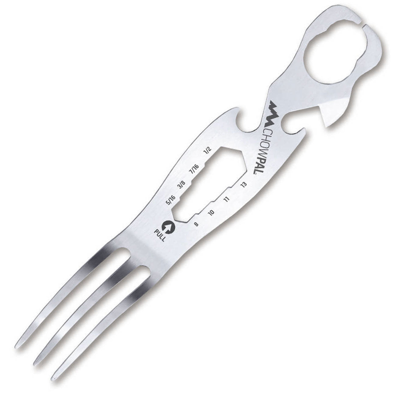 Outdoor Edge Chow Pal – Campingbesteck & Multitool aus Edelstahl – Detailansicht