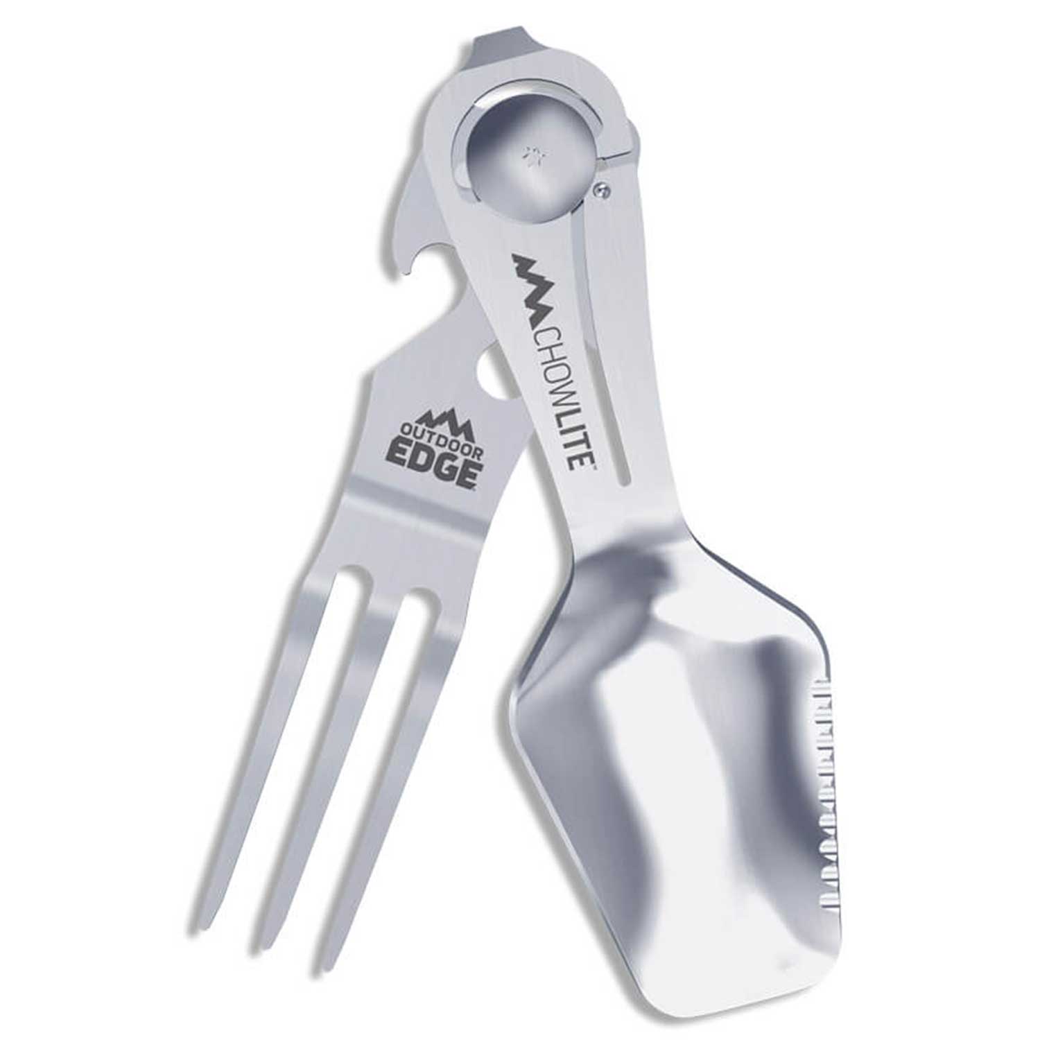 Outdoor Edge Chowlite - Faltbares 6-in-1 Campingbesteck aus Edelstahl – Detailansicht