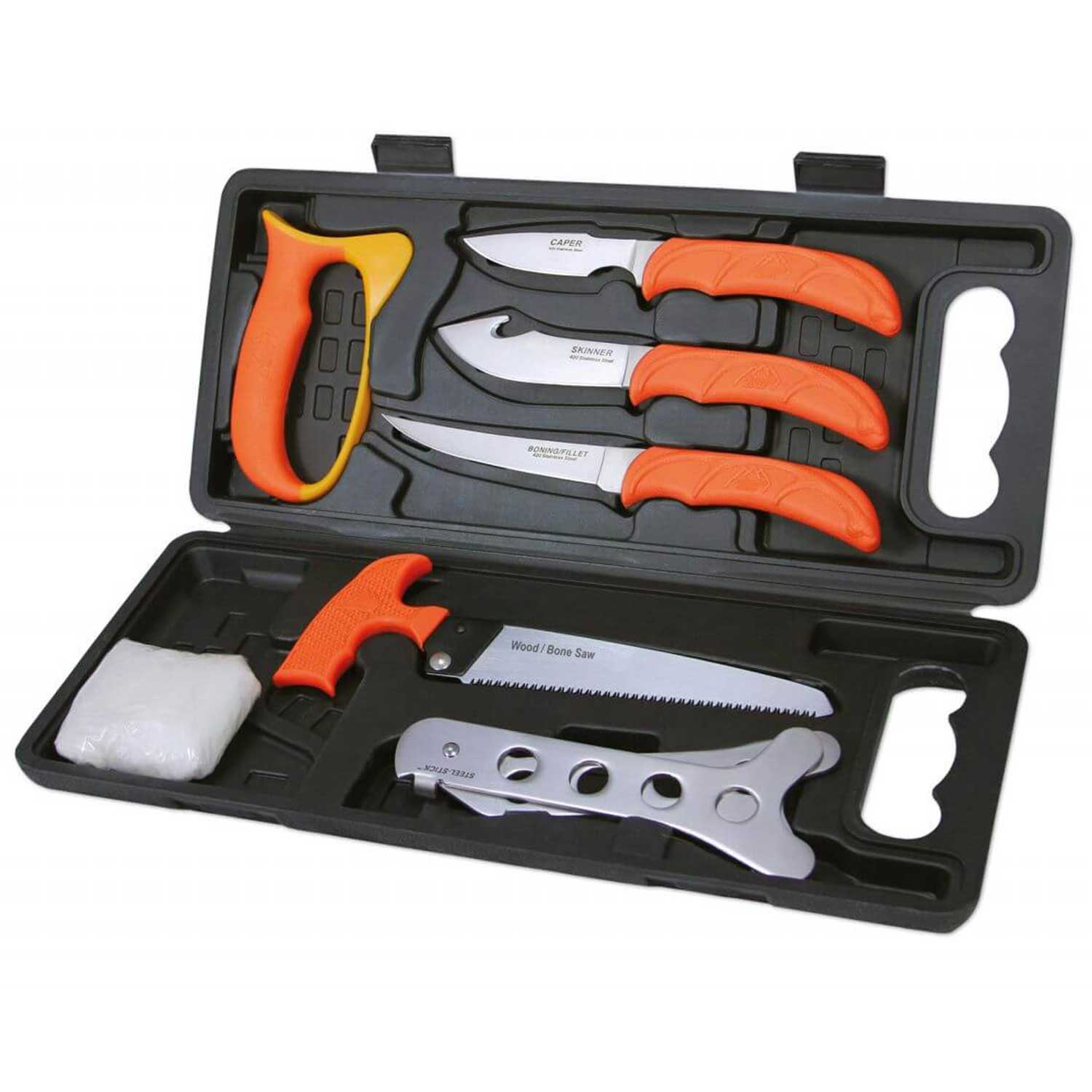 Outdoor Edge Wild-Pak Universal – 8-teiliges Zerwirkset für Jäger