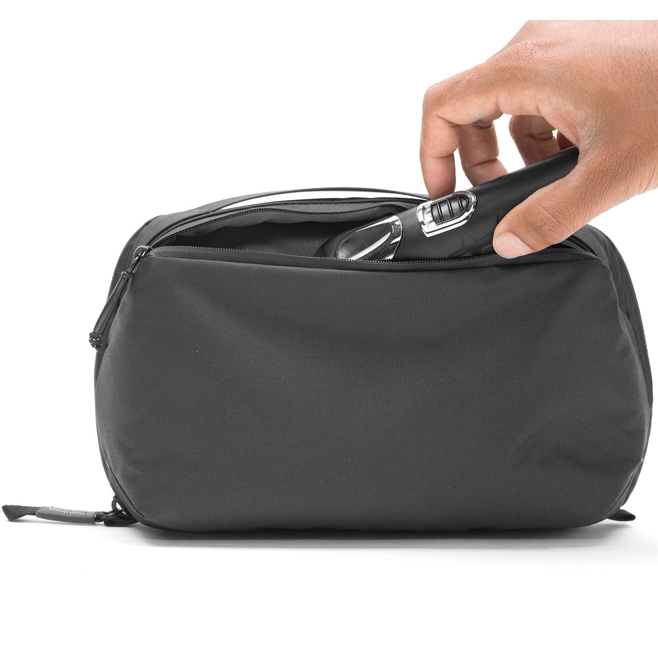 Peak Design Wash Pouch – große Organizer-Kulturtasche (2 – Waschtasche Innenraum schwarz schwarz