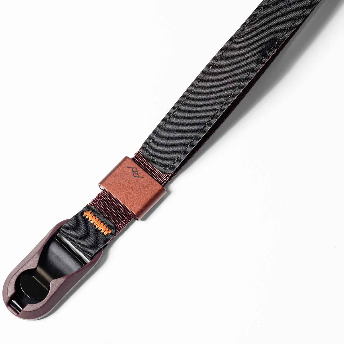 Peak Design Cuff Kamera Handgelenkschlaufe – Kameraschlaufe handgelenk Eclipse in violett (Eclipse)