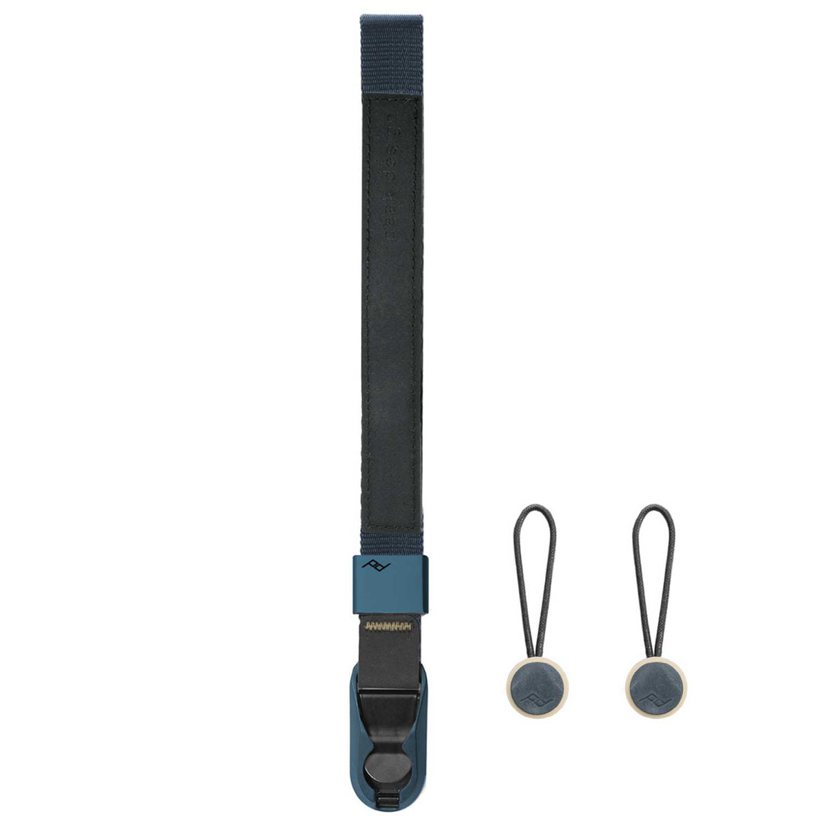 Peak Design Cuff Kamera Handgelenkschlaufe – Ocean handgurt dslm blau mit anchor links