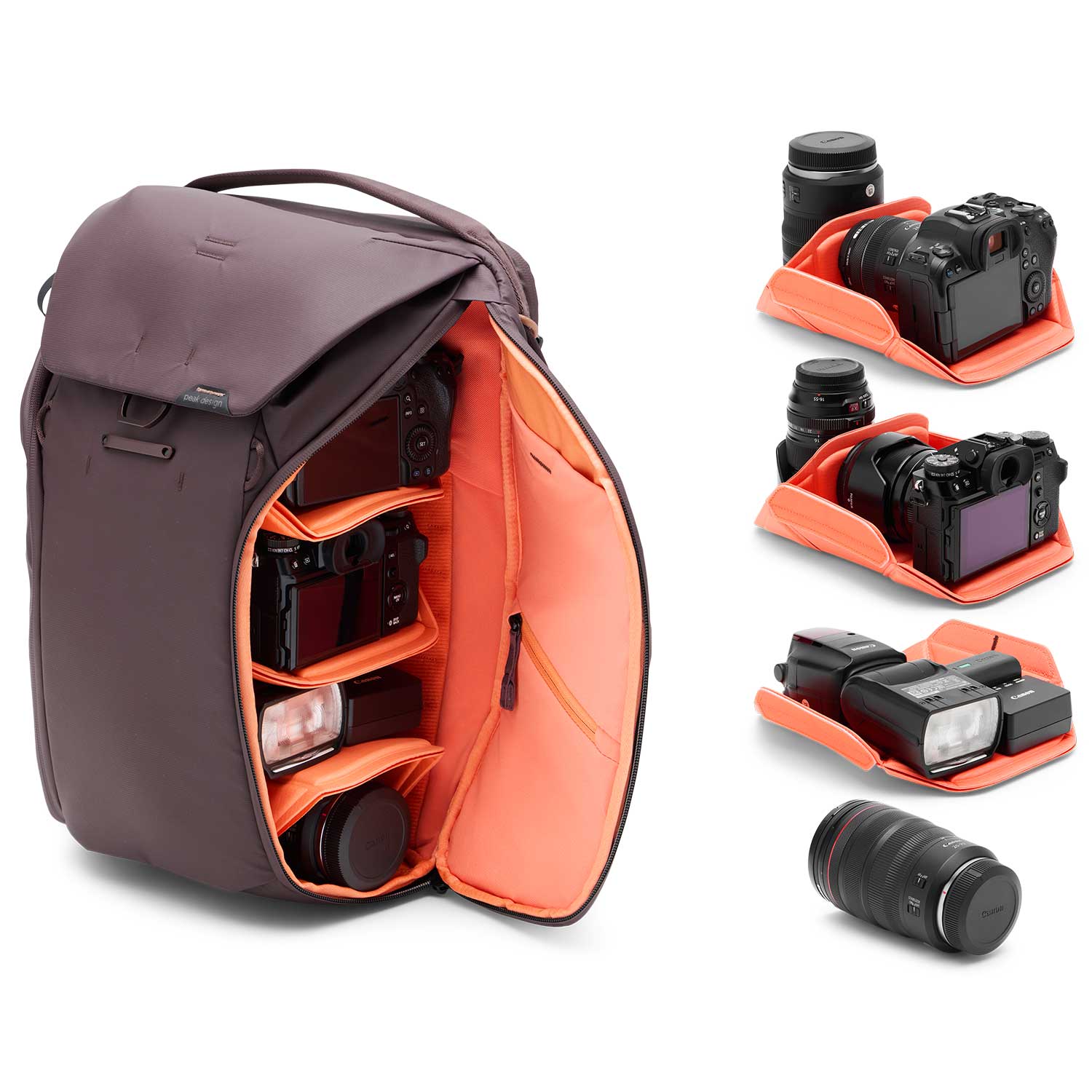 Peak Design Everyday Backpack V2 20L – Fotorucksack für Kamera & Zubehör – Detailansicht