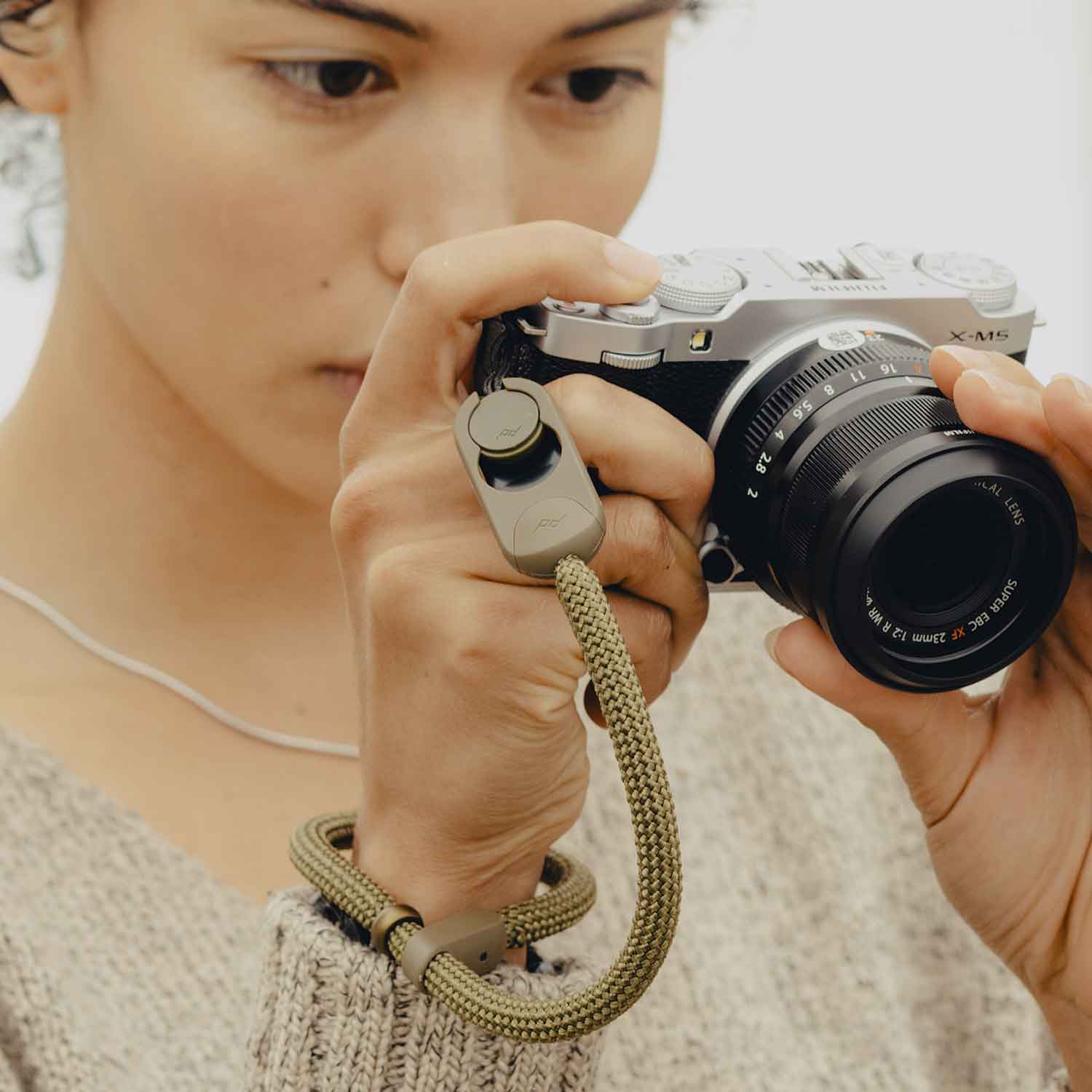 Peak Design Cuff Rope – Seil-Handschlaufe für Kameras – Detailansicht