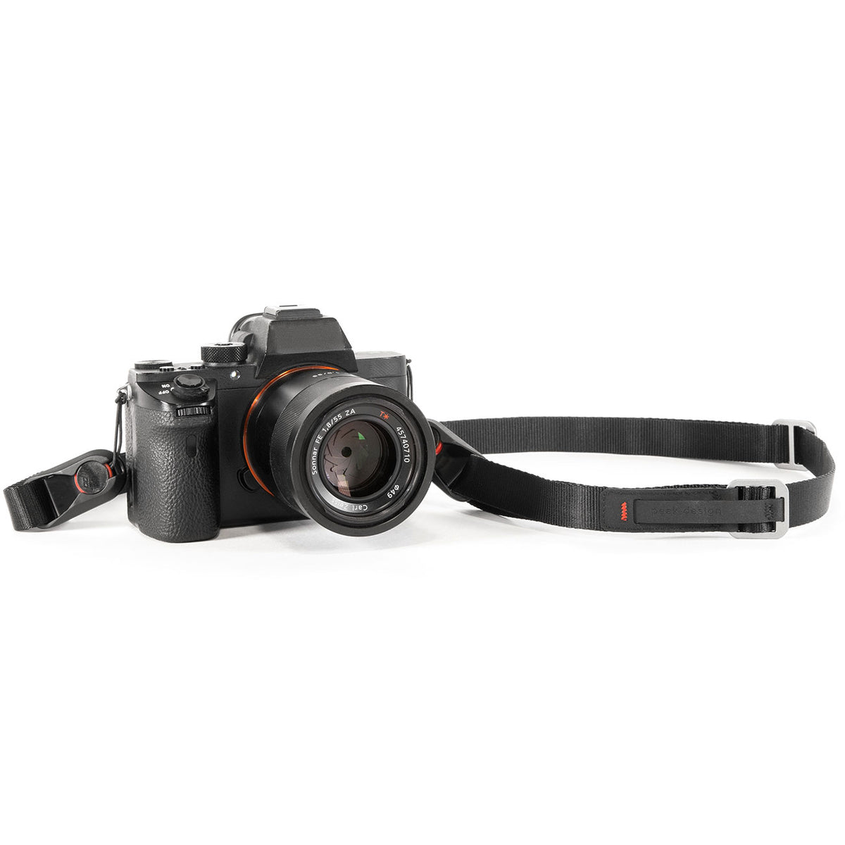 Peak Design Leash – leichter Kameragurt – Schwarz schwarz schmaler systemkamera