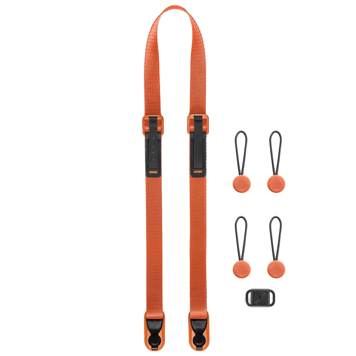 Peak Design Leash – Leichter Kameragurt mit Schnellwechselsystem – Farbvariante orange