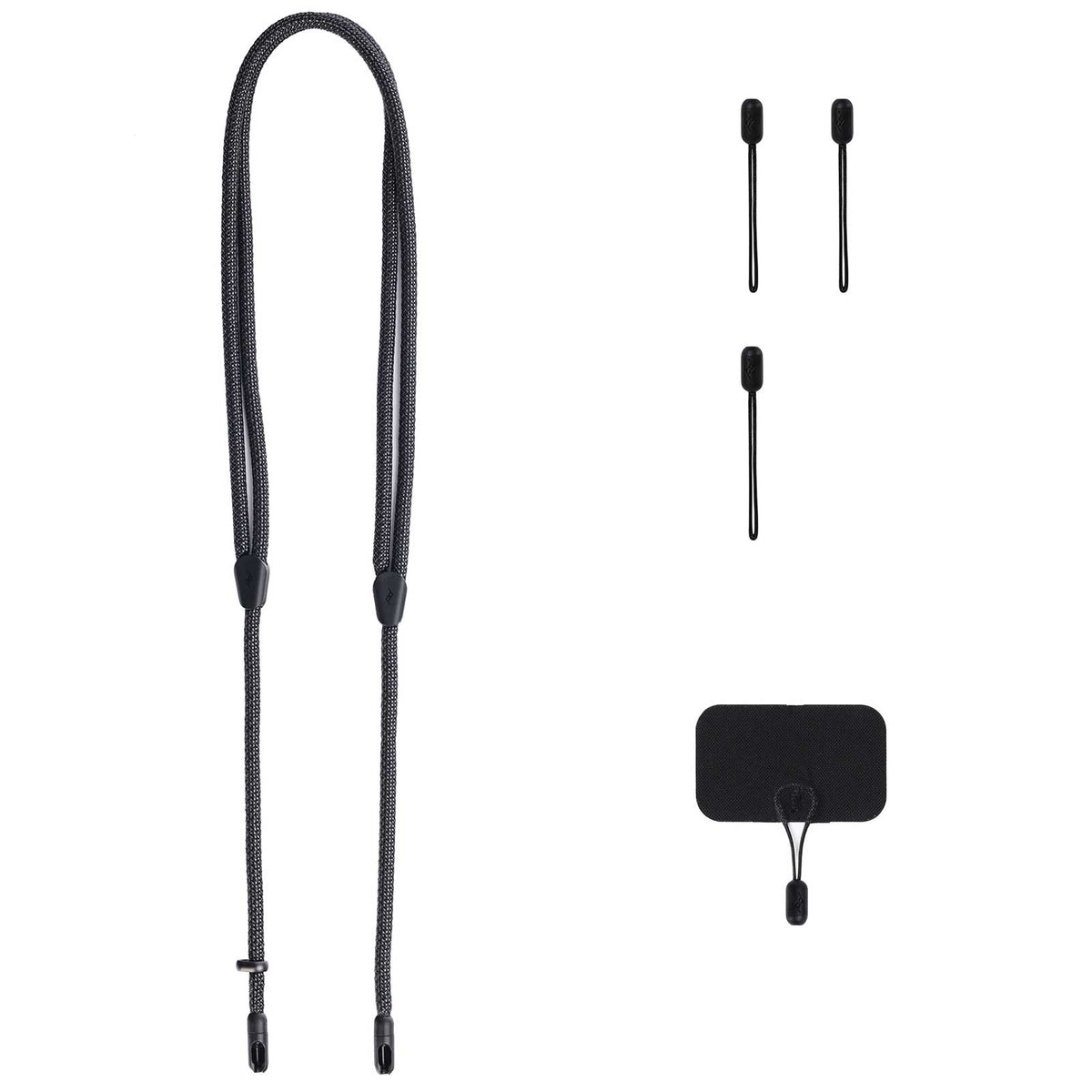 Peak Design Mobile Crossbody Strap - schwarze Farbe - Lieferumfang