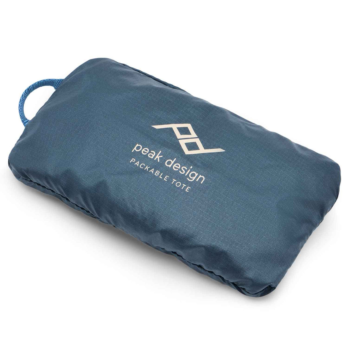 Peak Design Packable Tote 12L – Ocean einkaufstasche blau beutel tuete