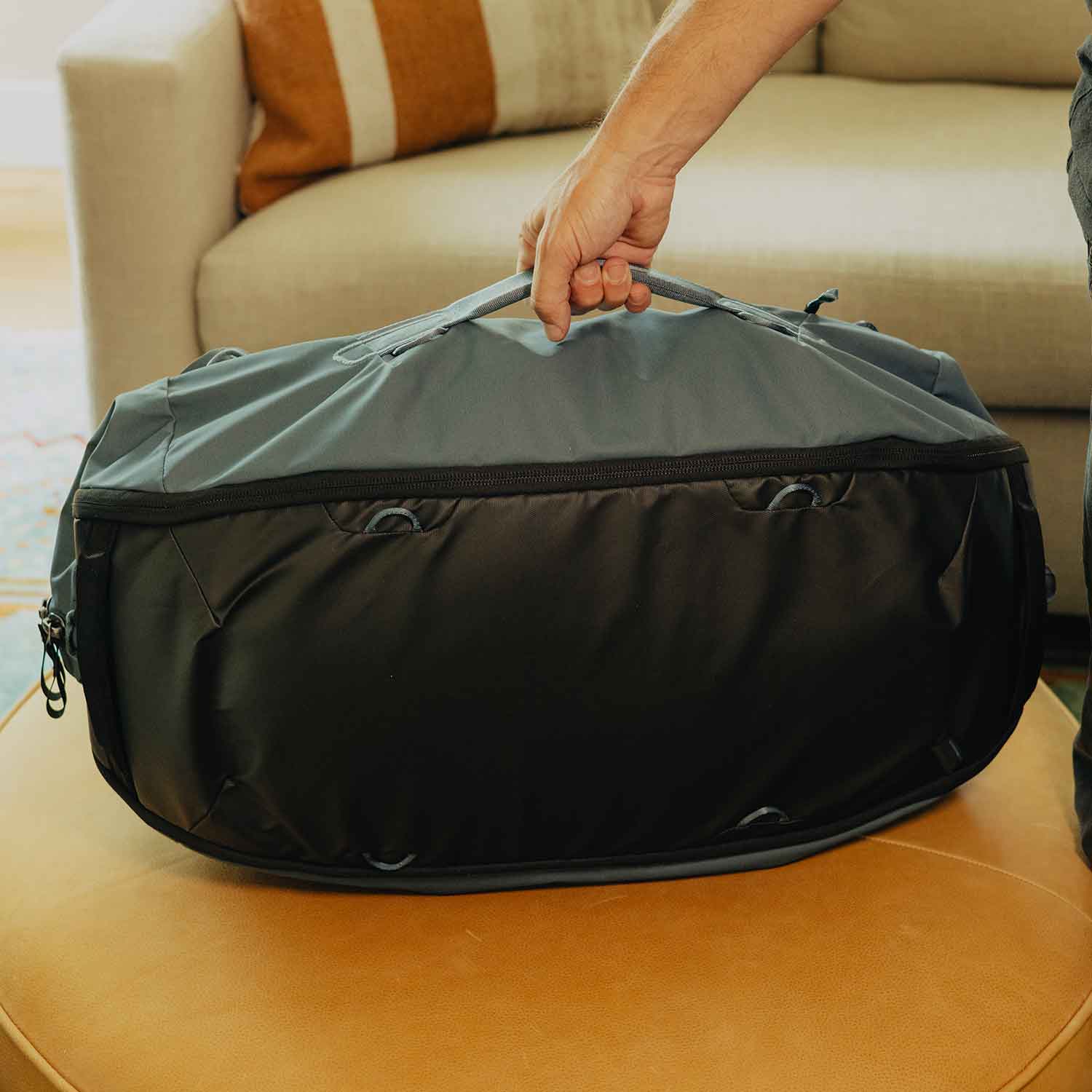 Peak Design Travel Duffelpack 65L – Ocean blau – Detailansicht 10