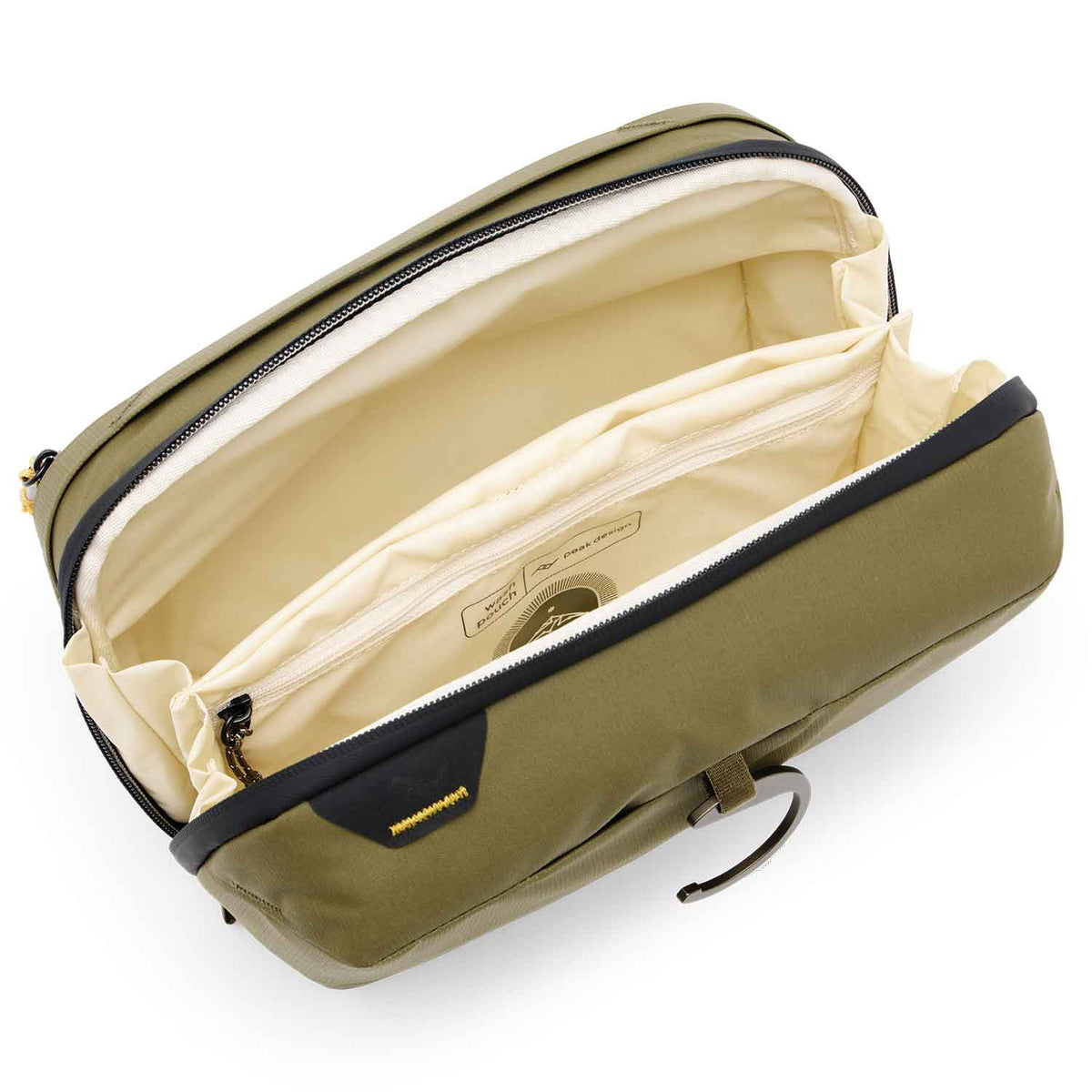 Peak Design Wash Pouch – Große Organizer-Kulturtasche – Detailansicht