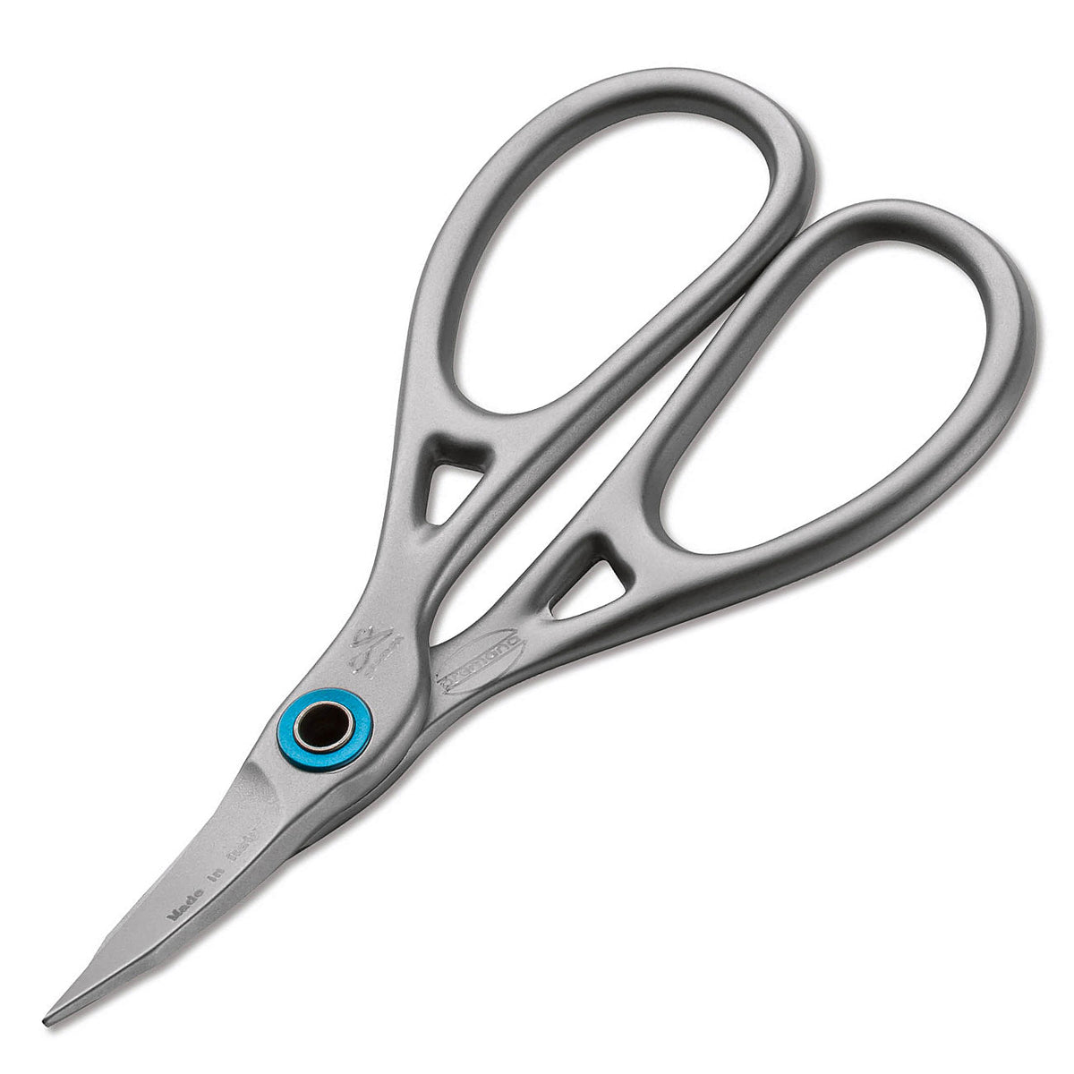 Premax Ringlock – Italienische Manikürschere gebogen 9,5 cm aus Edelstahl