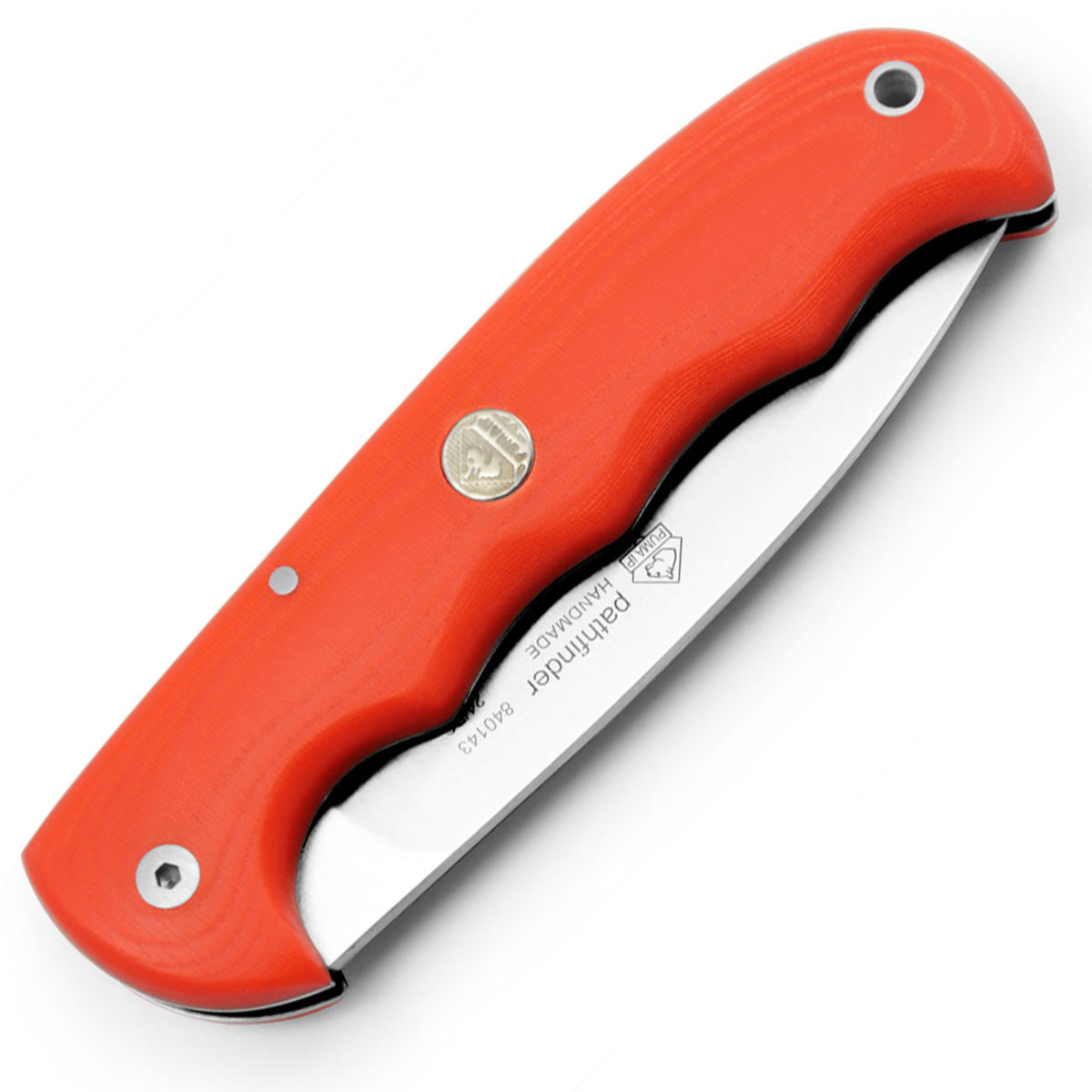Puma IP Pathfinder Taschenmesser Micarta Orange 87mm Klinge – Detailansicht