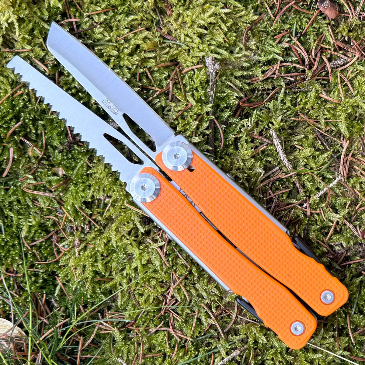 PUMA TEC Steel Multitool orange mit Säge und grosser Klinge
