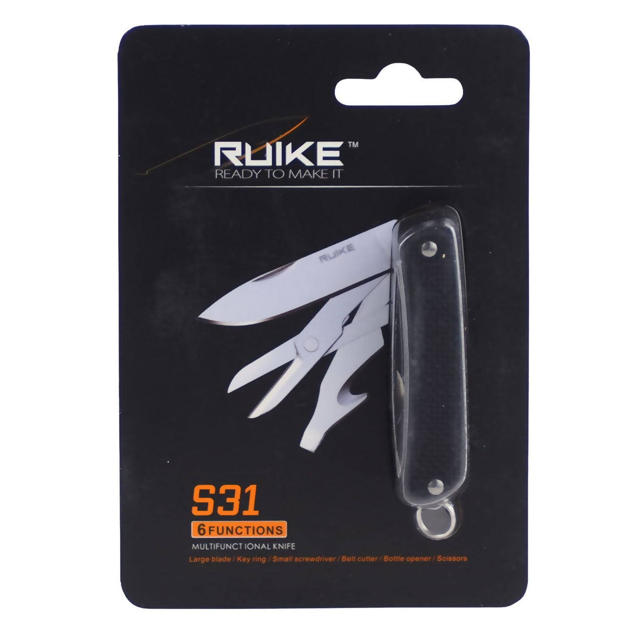 Ruike S31 Criterion Collection Multifunktions-Taschenmesser in 3 Farben – Detailansicht