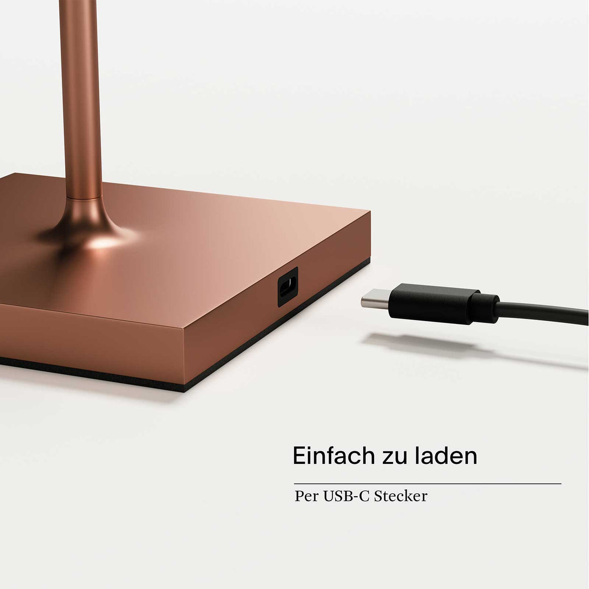 Sigor Nuindie – Bronzefarbene usb ladbare