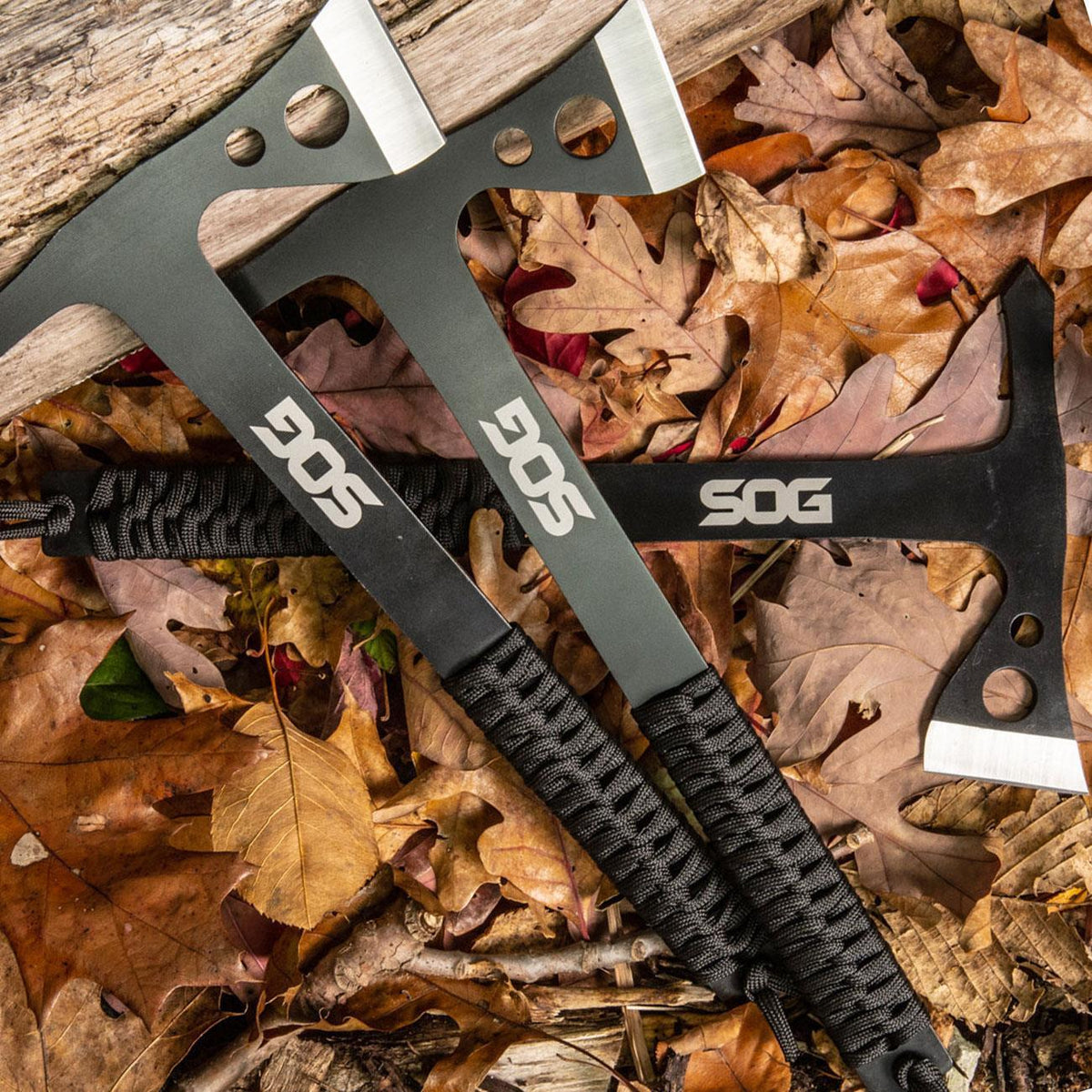 SOG Throwing Hawks 3er Pack Sport Wurf-Axt Set