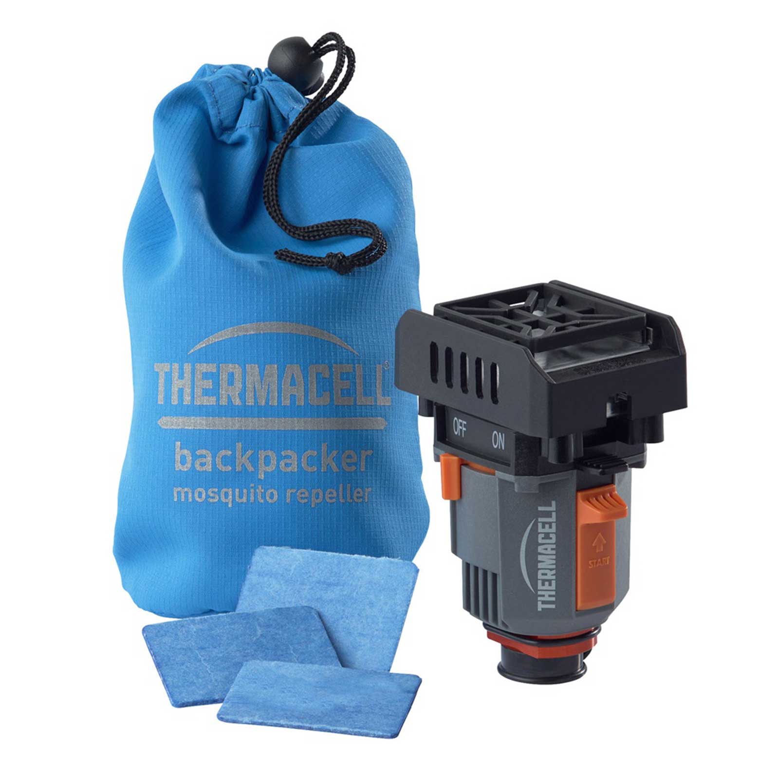 Thermacell MR-BP Backpacker Mückenabwehr-Set – inkl. 3 Wirkstoffplättchen PT-19 – mit Lieferumfang