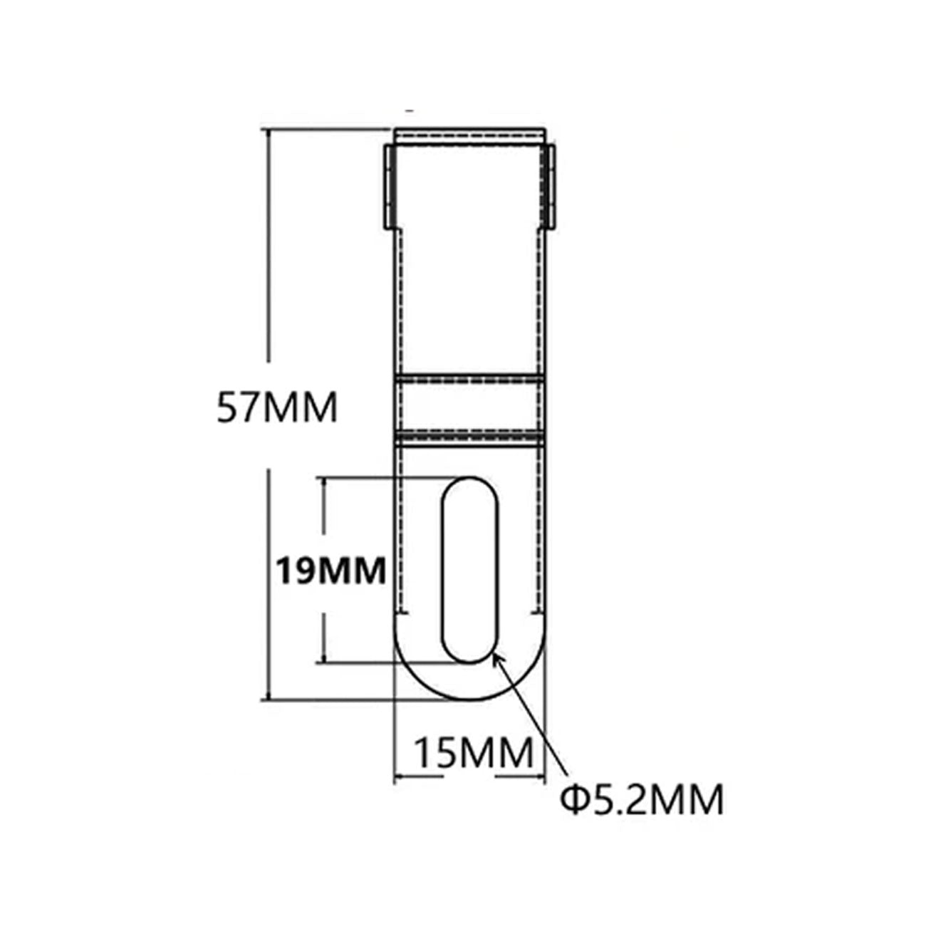 Ulticlip Slim 2.2 Tragesystem, Gürtelbefestigung für Messerscheiden & Holster – Detailansicht