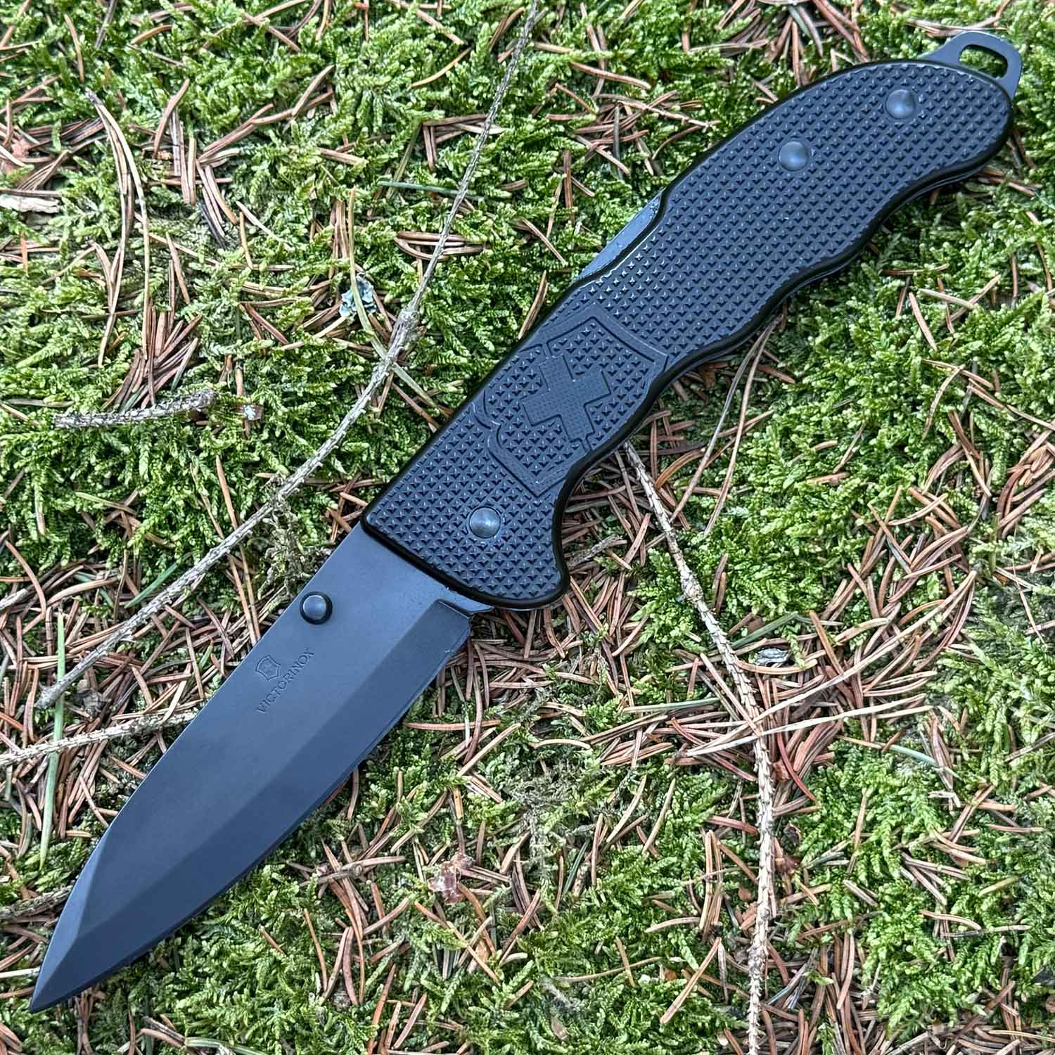 Victorinox Evoke BSH Alox - robustes Schweizer Taschenmesser – Farbvariante schwarz – Detailansicht 10