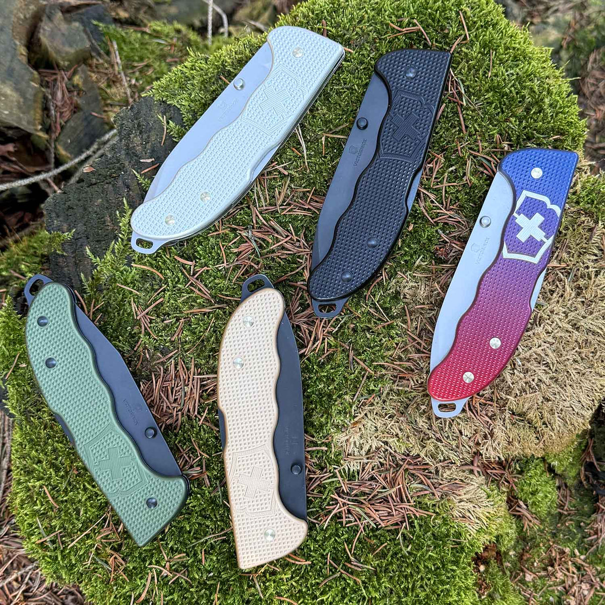 Victorinox Evoke BSH Alox - robustes Schweizer Taschenmesser – Griffmaterial und Details – Detailansicht 1
