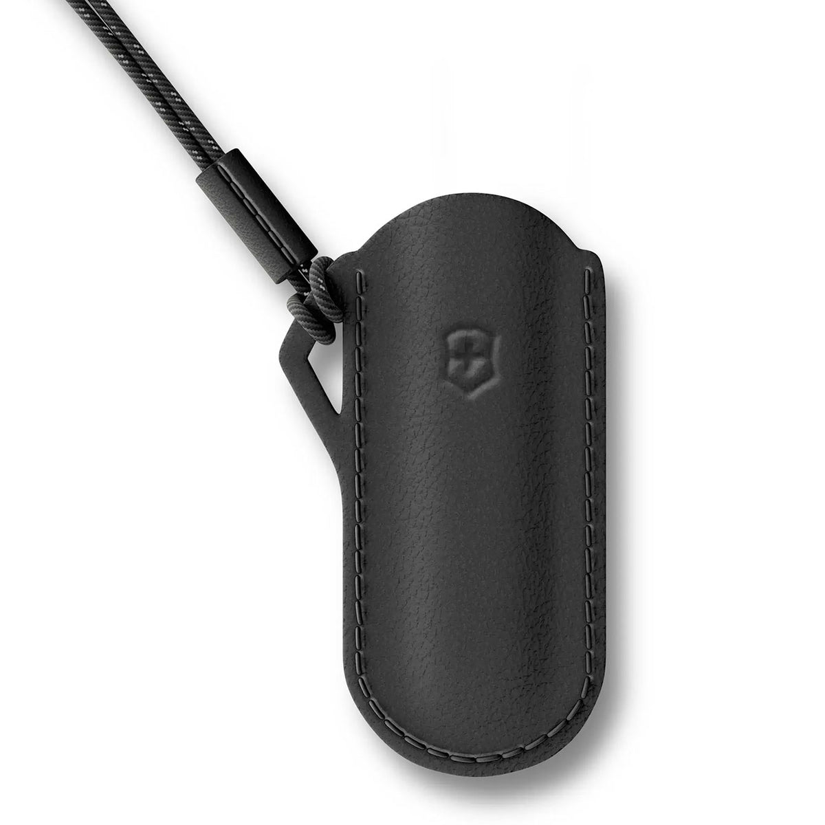 Victorinox Lederetui mit Kordel für Classic Taschenmesser in 5 Farben – Detailansicht
