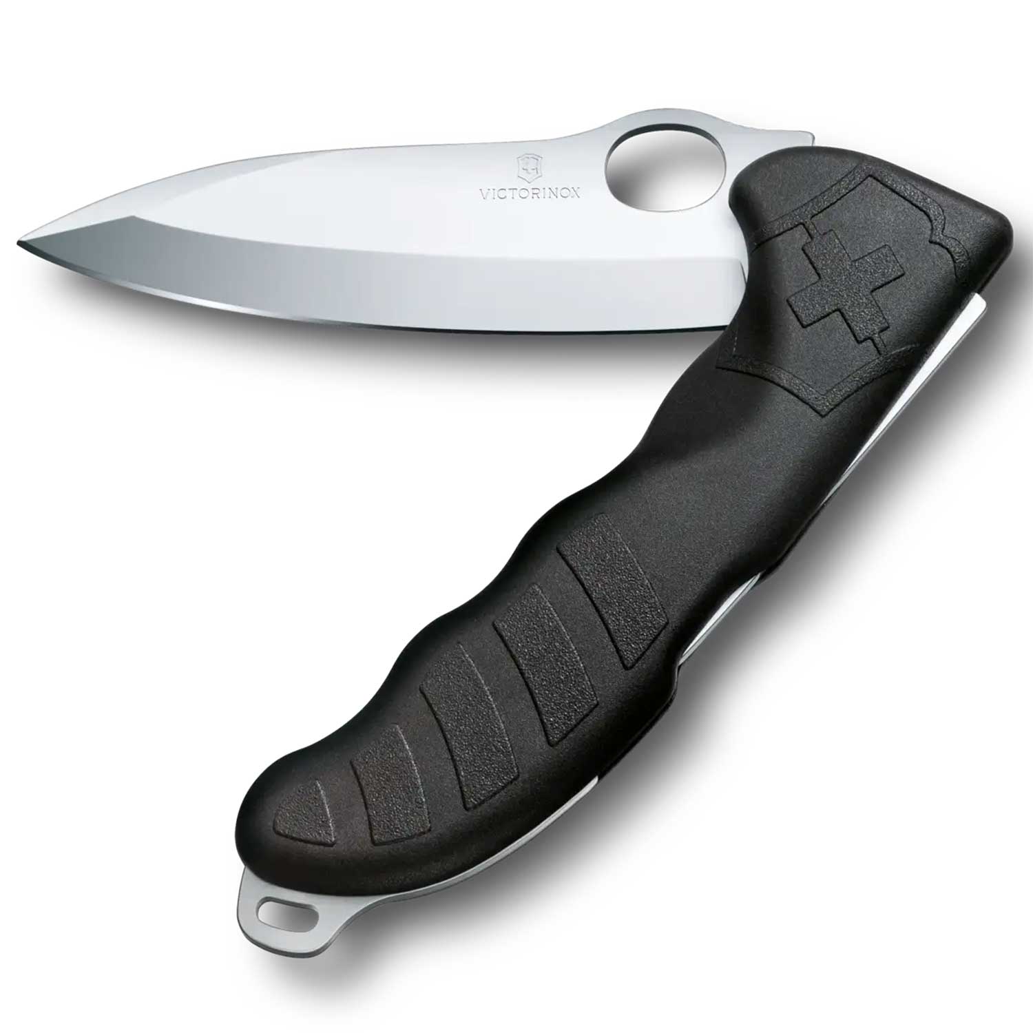 Victorinox Hunter Pro M schwarz – Jagd- & Outdoor-Taschenmesser mit Kunstlederetui