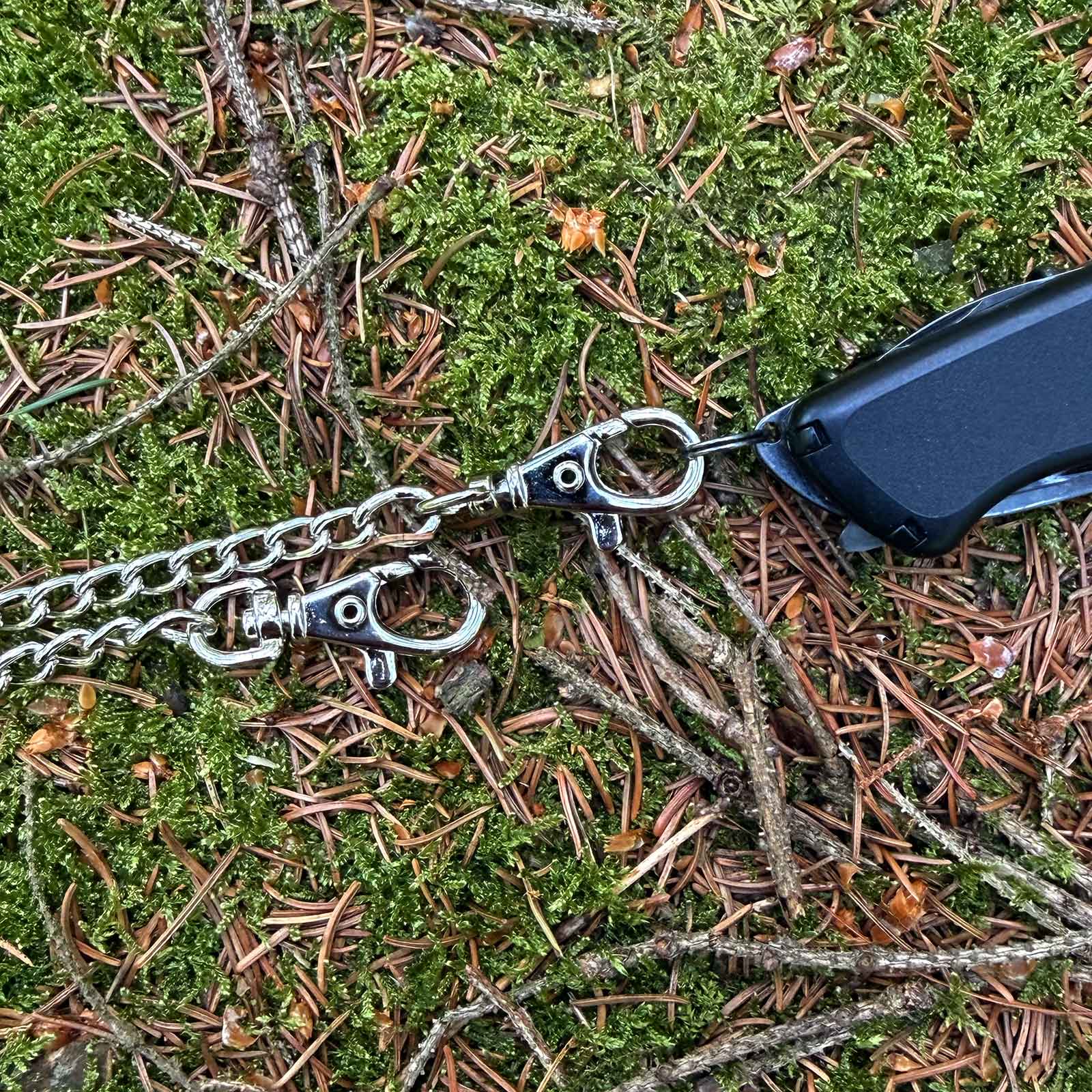 Victorinox Taschenmesser-Kette 40cm – Messeransicht