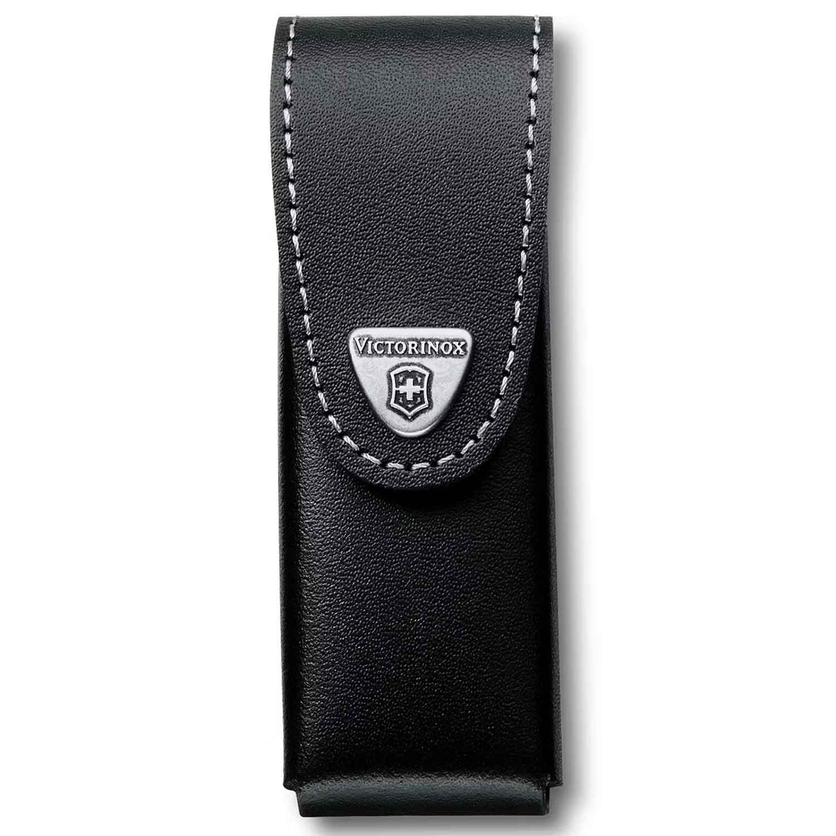 Victorinox Leder Gürteletui mit Klettverschluss – Schwarz 4.0524.3
