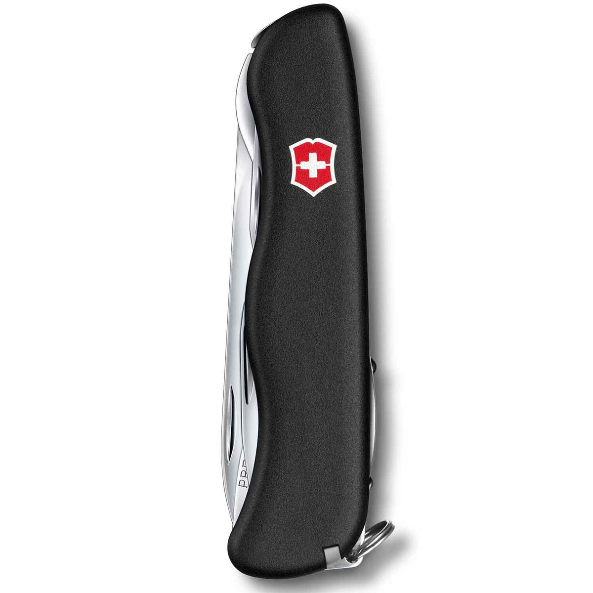 Victorinox Picknicker – Schweizer Taschenmesser mit 11 Funktionen schwarz – Detailansicht