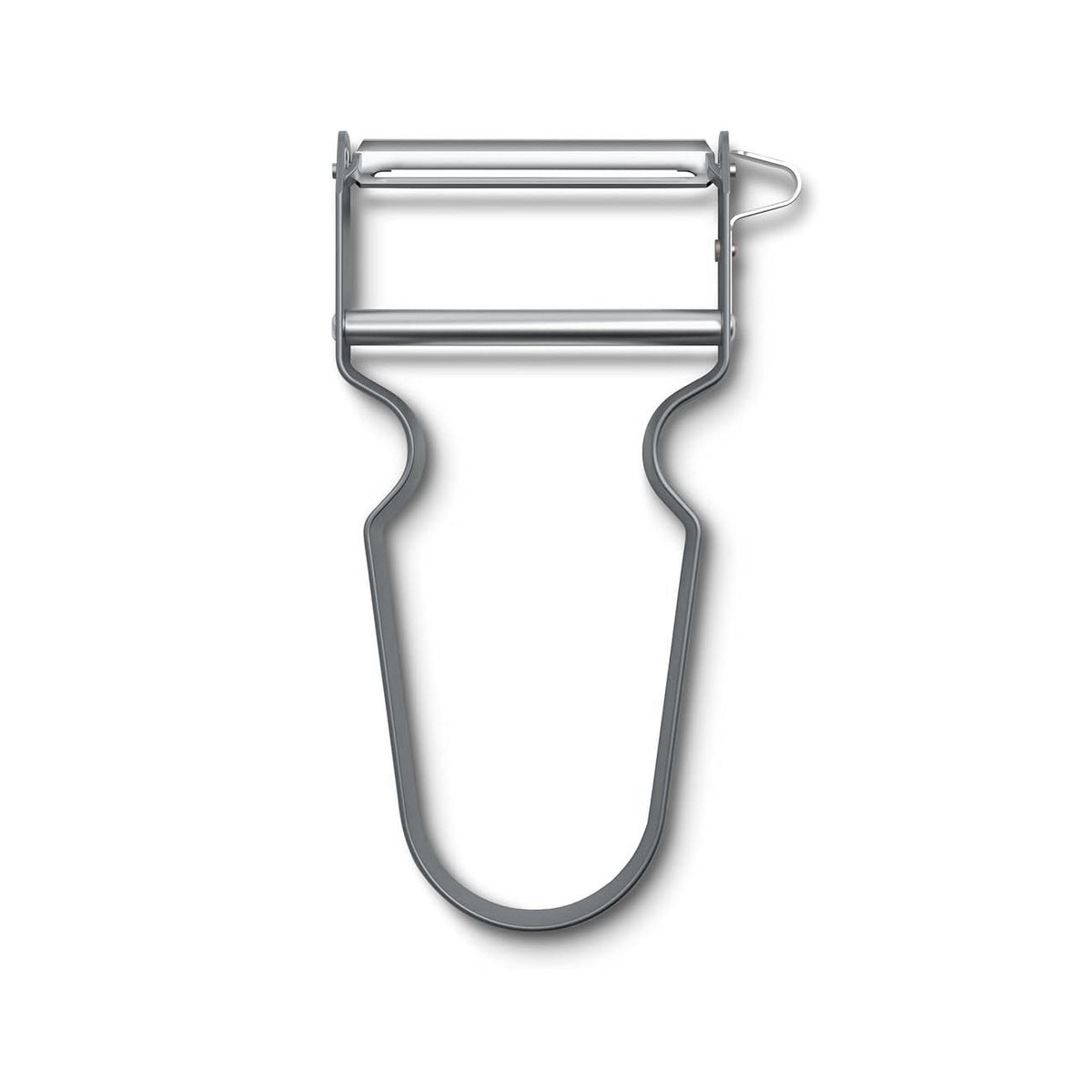 Victorinox REX Sparschäler, extra scharfer Gemüseschäler, Kartoffelschäler in silber