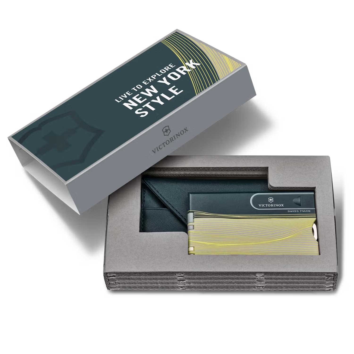 Victorinox SwissCard Classic New York Style – Multitool im Kreditkartenformat – Detailansicht