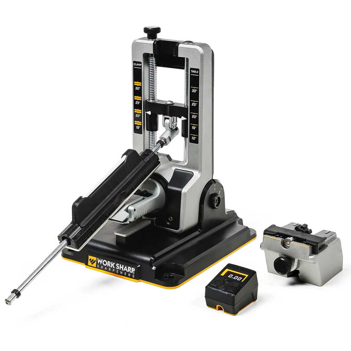 Work Sharp Professional Precision Adjust Elite Knife Sharpener – Manuelles Messerschärfsystem für Profis – Detailansicht