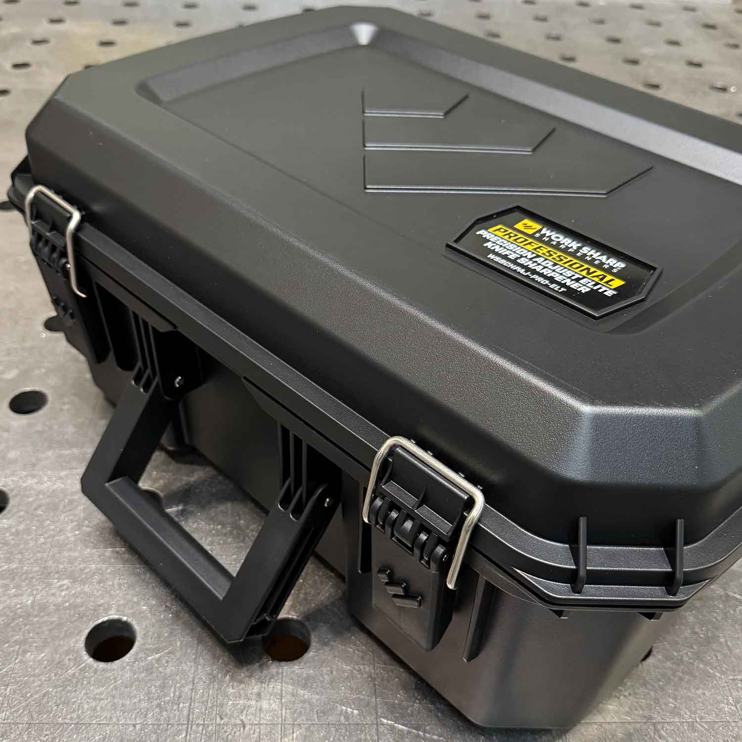 Work Sharp Professional Precision Adjust Elite Knife Sharpener – Manuelles Messerschärfsystem für Profis – Detailansicht