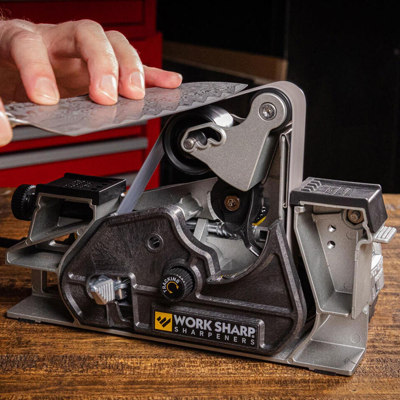 Work Sharp Ken Onion Edition Knife & Tool Sharpener Mk.2 Elite - elektrisches Messerschärfgerät – Detailansicht