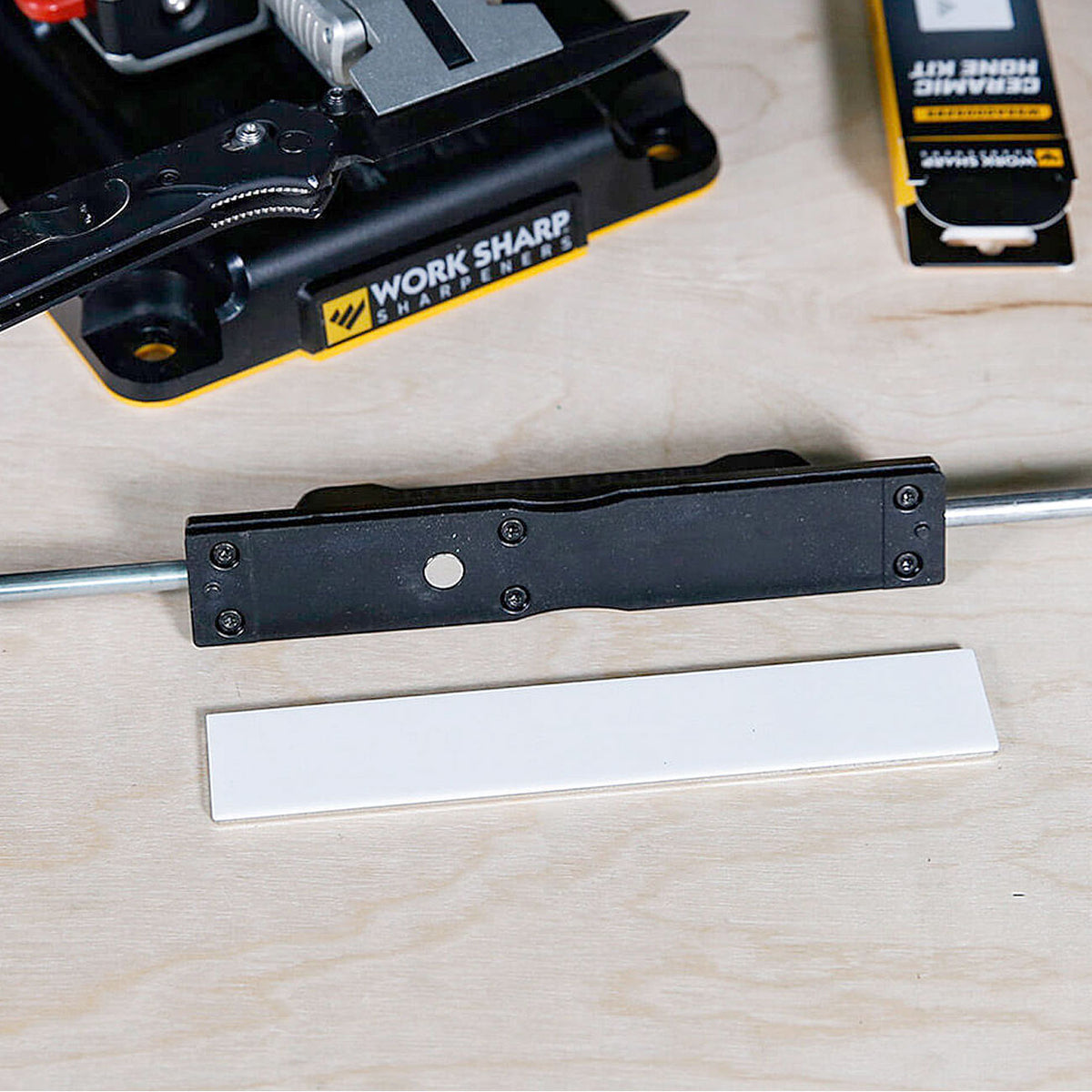 Work Sharp Professional Precision Adjust Ceramic Hone Kit Schleifplatten – Detailansicht