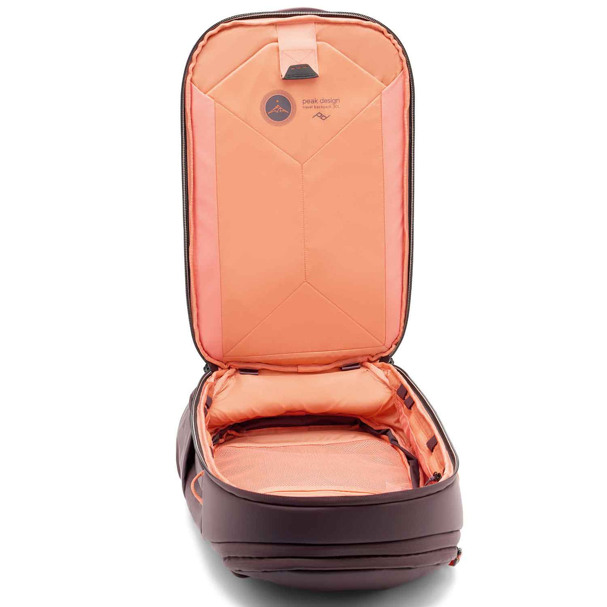 Peak Design Travel Backpack 30L - flexibler Reise- und Kamerarucksack in 6 Farben – Detailansicht