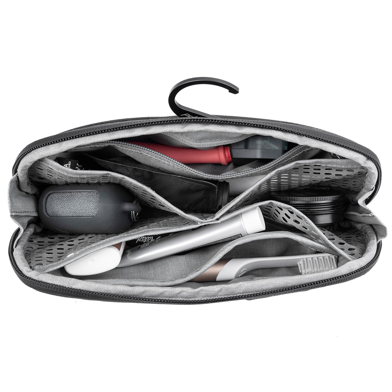 Peak Design Wash Pouch Small – Mit Haken zum Aufhängen in schwarz