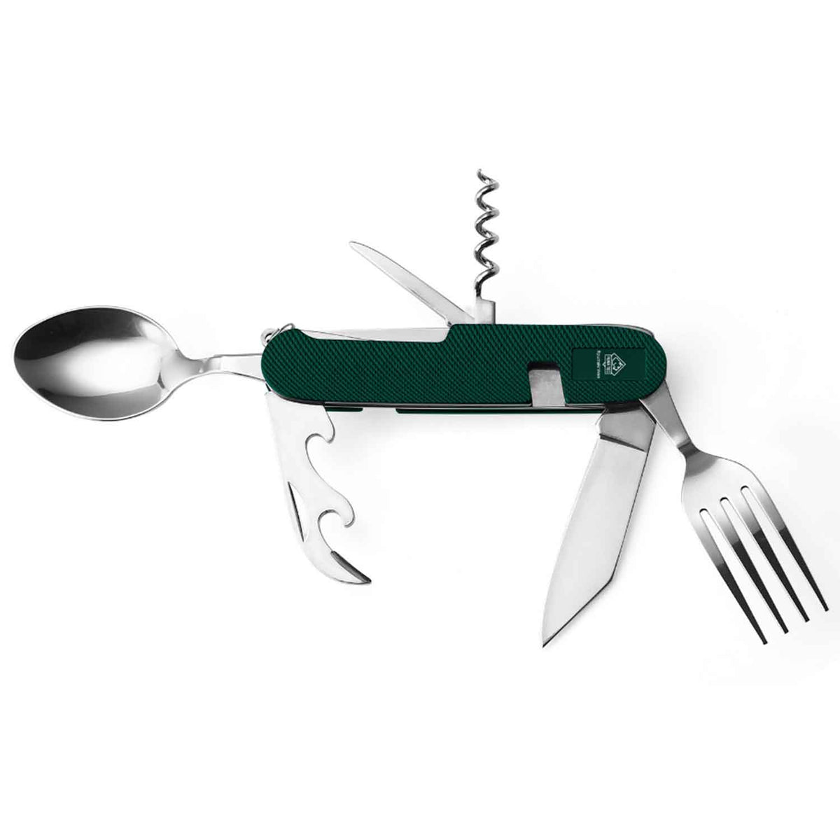 Puma TEC Camping Tool grün - Campingbesteck mit 7 Funktionen
