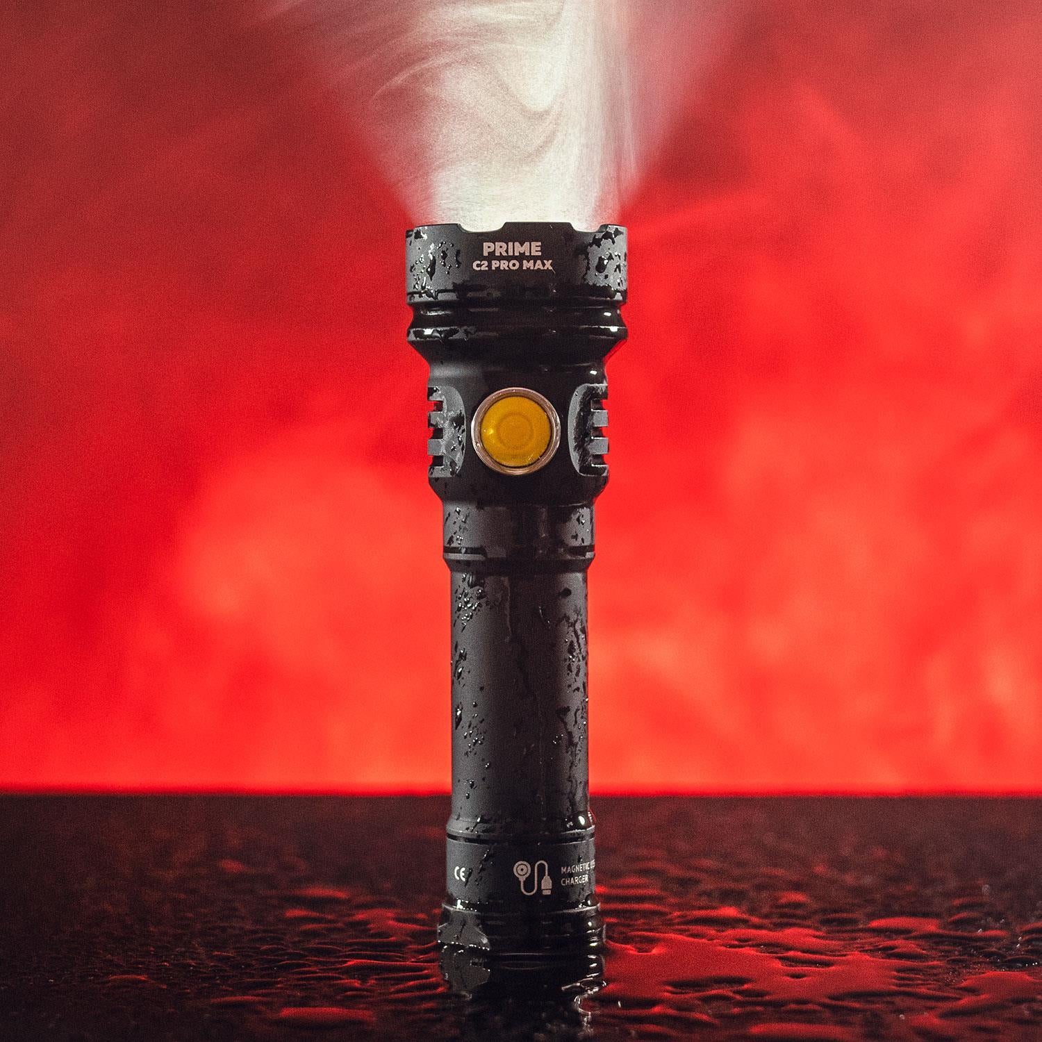 Armytek Prime C2 Pro Max 21700 - LED Taschenlampe mit Magnet Ladefunktion in 2 Lichtfarben