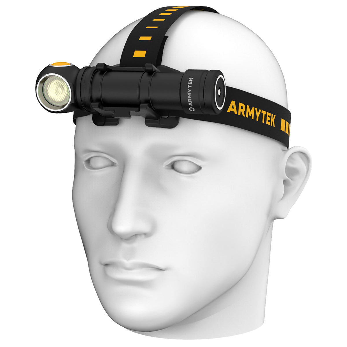 Armytek Wizard C2 Pro Max 21700 - LED Stirnlampe mit Magnet Ladefunktion in 2 Lichtfarben – Detailansicht